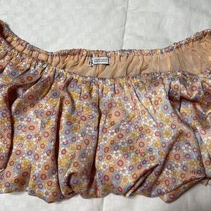 ZARA TubeTop flowers